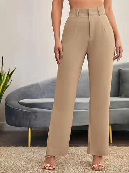 Women Clothing High Waist Casual Work Pant Slim Fit Slimming Work Pant Women Trousers Autumn Occupation Pants